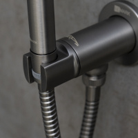 Смеситель Lemark Solo LM7171GM с гигиеническим душем встраиваемый