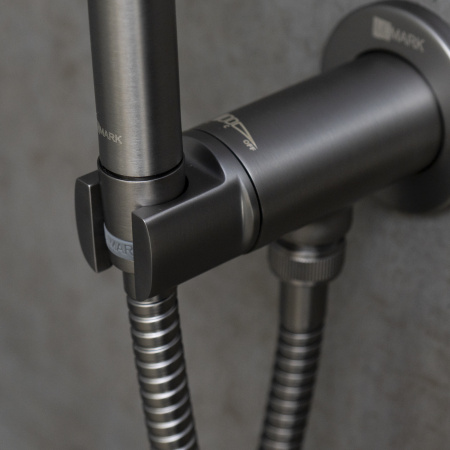 Смеситель Lemark Solo LM7171GM с гигиеническим душем встраиваемый