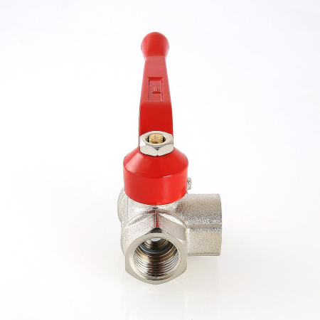 Кран шаровой Valtec трехходовой тип T 3/4"