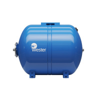 Гидроаккумулятор горизонтальный WESTER Premium WAO 80л 10 бар (к/ф из нерж.)