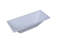 Акриловая прямоугольная ванна Aquatek Eco-Friendly Мия 80 без фронтального экрана, без гидромассажа, без опоры(каркаса) 180 см