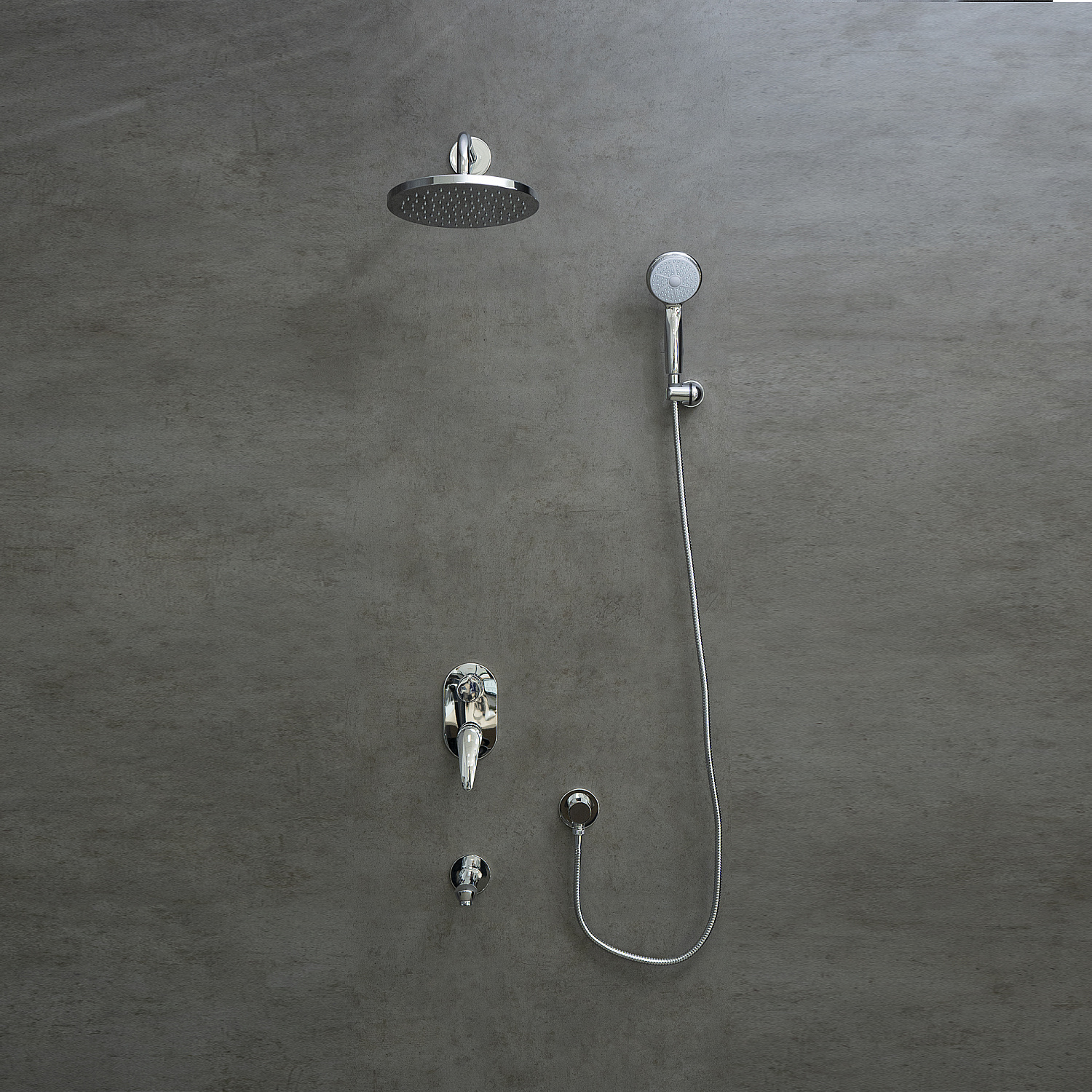 Смеситель Lemark Linara LM0422C для ванны и душа встраиваемый