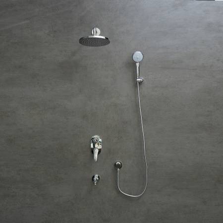 Смеситель Lemark Linara LM0422C для ванны и душа встраиваемый