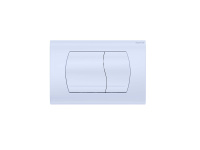 Панель смыва для инсталляции Aquatek клавиши прямоугольные белый