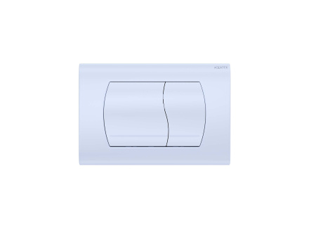 Панель смыва для инсталляции Aquatek клавиши прямоугольные белый
