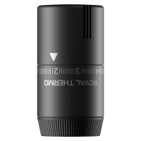 Термоголовка жидкостная Royal Thermo Design М30х15 Черный