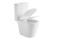 Унитаз-компакт напольный с бачком Aquatek БЕТТА с сиденьем Soft Close