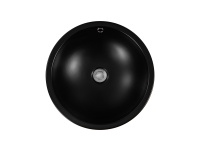 Раковина накладная Aquatek 440*440*175мм черный матовый