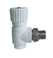 Вентиль PPR 20 х 1/2" Lammin радиаторный угловой 100/10