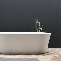 Смеситель Lemark Bronx LM3744GM для ванны напольный