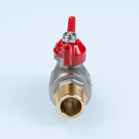 Кран шаровой Valtec ГОСТ с ручкой-бабочкой и наружной резьбой.