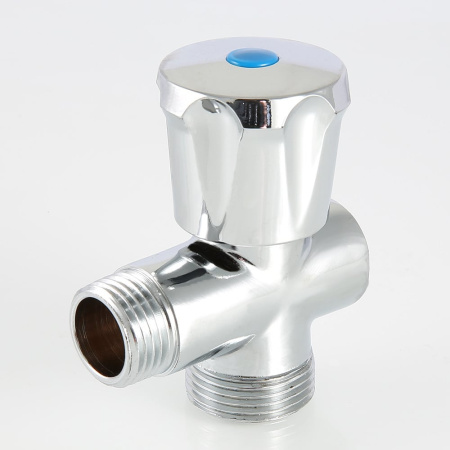 Вентиль-тройник Valtec хромированный