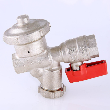 Кран шаровой Valtec со встроенным фильтром и редуктором давления (КФРД), универсальный