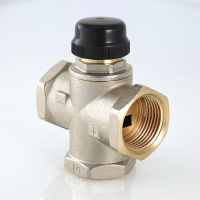 Клапан смесительный трехходовой Valtec Черный