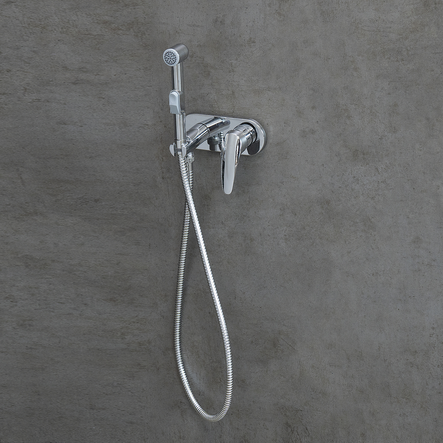 Смеситель Lemark Linara LM0419C с гигиеническим душем встраиваемый