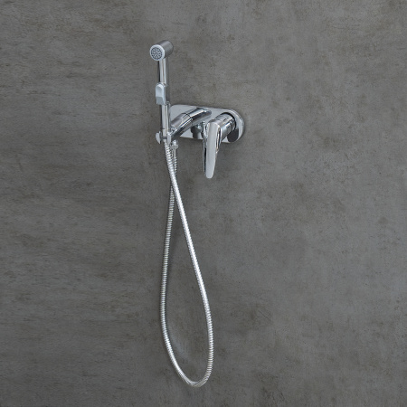 Смеситель Lemark Linara LM0419C с гигиеническим душем встраиваемый