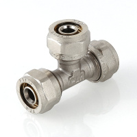Тройник обжимной Valtec 26 х 20 х 26 мм