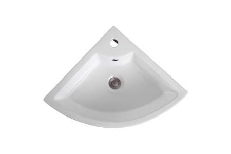 Раковина подвесная угловая Aquatek 470*470*150 мм