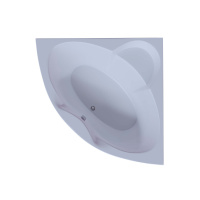 Акриловая ванна Aquatek Поларис-2 155x155 угловая, универсальная, с каркасом и экраном, без гидромассажа