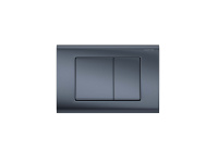 Панель смыва для инсталляции Aquatek клавиши квадрат оружейная сталь матовая