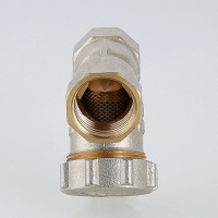 Фильтр механической очистки косой Valtec c заглушкой 1"