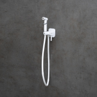 Смеситель Lemark Solo LM7165MW с гигиеническим душем встраиваемый