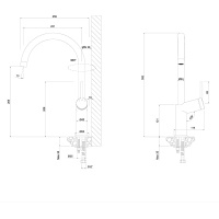Смеситель Lemark Minima LM3805C для кухни