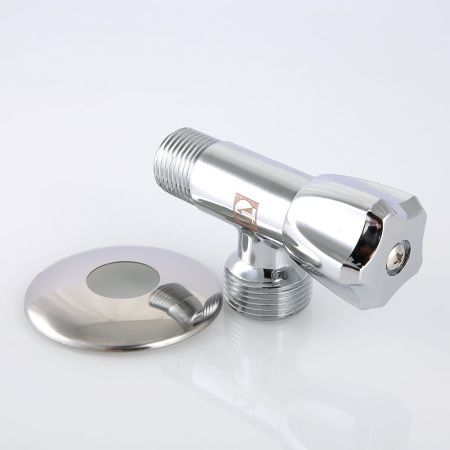 Вентиль угловой Valtec для подключения сантехнических приборов 1/2" х 1/2"