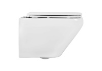 Унитаз подвесной безободковый Aquatek ЛИРА 490*365*20 с сиденьем Soft Close