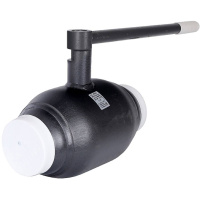 Кран шаровой ALSO КШППР Ду 100 Ру 2,5 МПа из ст.20 полнопроходной под редуктор