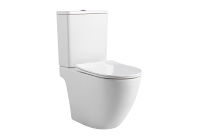 Унитаз-компакт напольный с бачком Aquatek ЕВРОПА с сиденьем Soft Close смыв торнадо