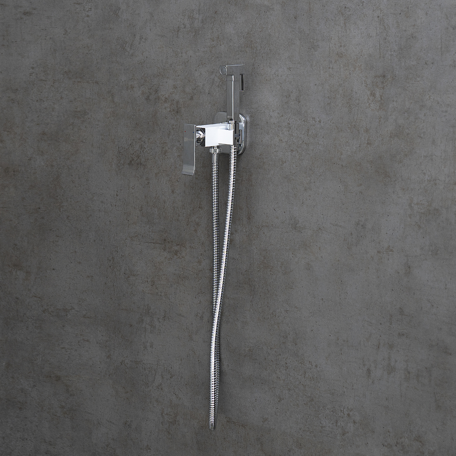 Смеситель Lemark Contest LM5820CW с гигиеническим душем встраиваемый