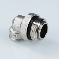 Отвод Valtec с вращающимся штуцером 1" x 1/2"