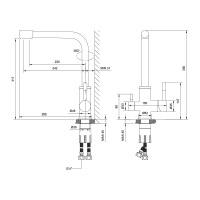 Смеситель Lemark Expert LM5060S для кухни с подключением к фильтру с питьевой водой
