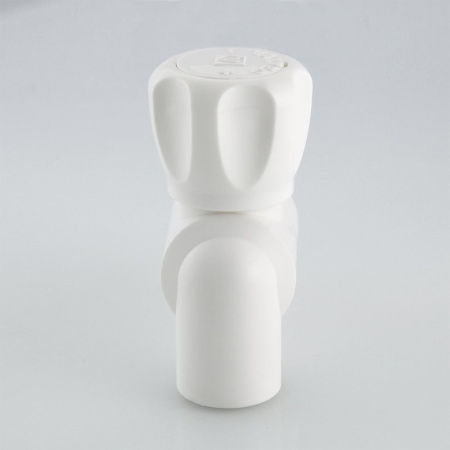 Кран шаровой Valtec полипропиленовый со сгоном угловой 25 мм х 3/4"