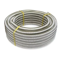 Труба гофрированная TIM SS304 15А из нержавеющей стали отожженная 50M