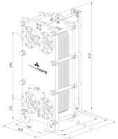 Разборный теплообменник WhiteNord FO