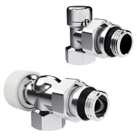 Набор термостатический Royal Thermo Design 1/2"М30х15 Хром осевой