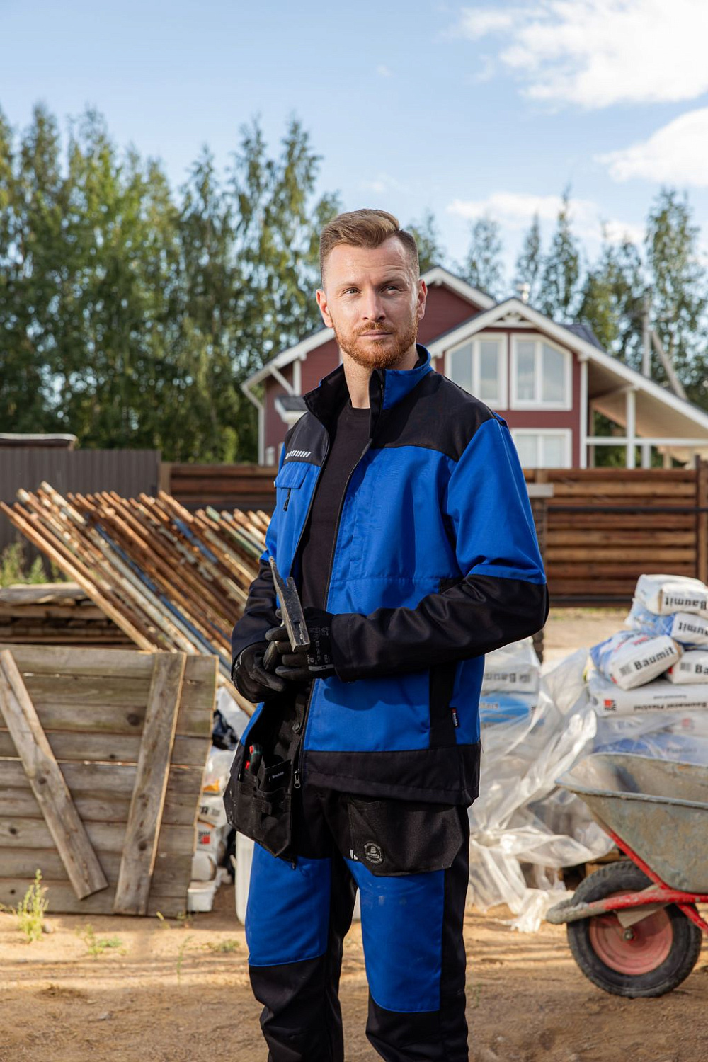 Куртка Brodeks KS234 синий/черный