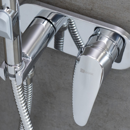 Смеситель Lemark Linara LM0419C с гигиеническим душем встраиваемый