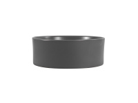 Раковина накладная Aquatek 400*400*165мм серый матовый