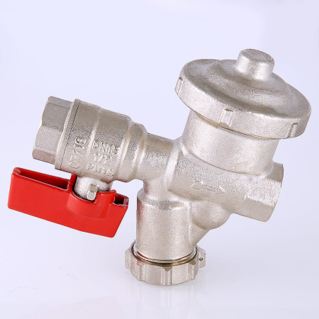 Кран шаровой Valtec со встроенным фильтром и редуктором давления (КФРД), универсальный