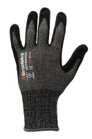 Перчатки рабочие Brodeks GC-21 серый/черный