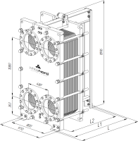 Разборный теплообменник WhiteNord EO