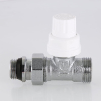 Клапан радиаторный Valtec прямой с дополнительным уплотнением 1/2 x 3/4" («евроконус»)