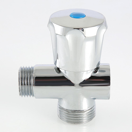 Вентиль-тройник Valtec хромированный