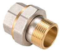 Сгон разъемный MVI прямой американка AquaHit PN25 1/2"