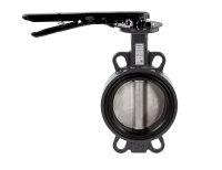 Затвор дисковой с рукояткой Ridan ЗДМ DN 80 PN 16, Т= - 15°C до 120 °С, межфланцевый, EPDM, корпус-чугун, диск-сталь