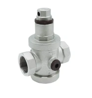 Редуктор давления TIM под манометр никелированный Ду 20 (3/4")