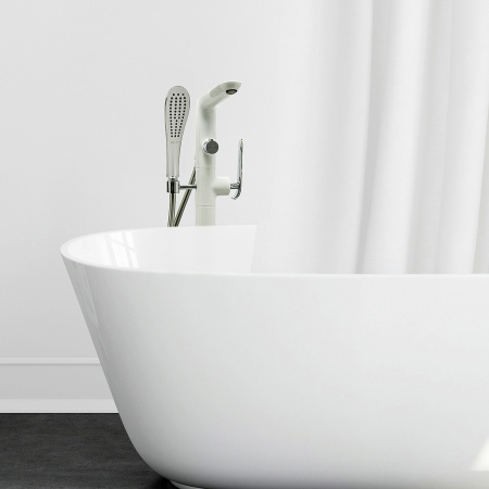 Смеситель Lemark Melange LM4944CW для ванны напольный